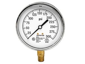 Манометр для спринклерной системы US Gauge Model 1590