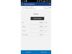 Приложение ProComSol DevComDroid HART Communicator для Android